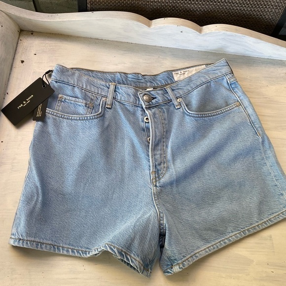 Rag and Bone Maya High Rise denim shorts - Picture 1 of 5